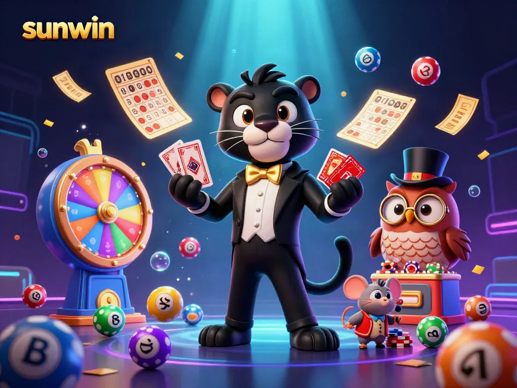 Experience thrilling gameplay with sunwin's vibrant casino scene featuring dynamic card dealing and rich gaming elements.